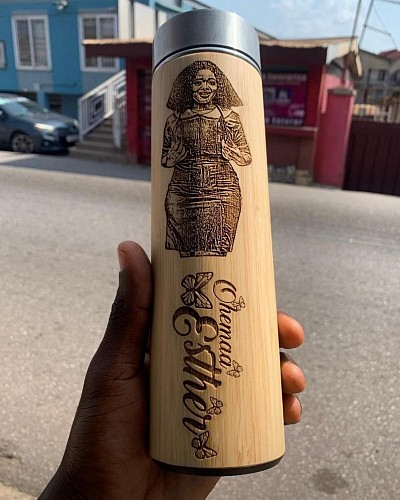Bamboo Flask